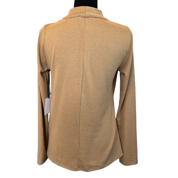 New ~ 1.STATE ~ Wild Oak Cross Front Knit Top Size S - Picture 3 of 6